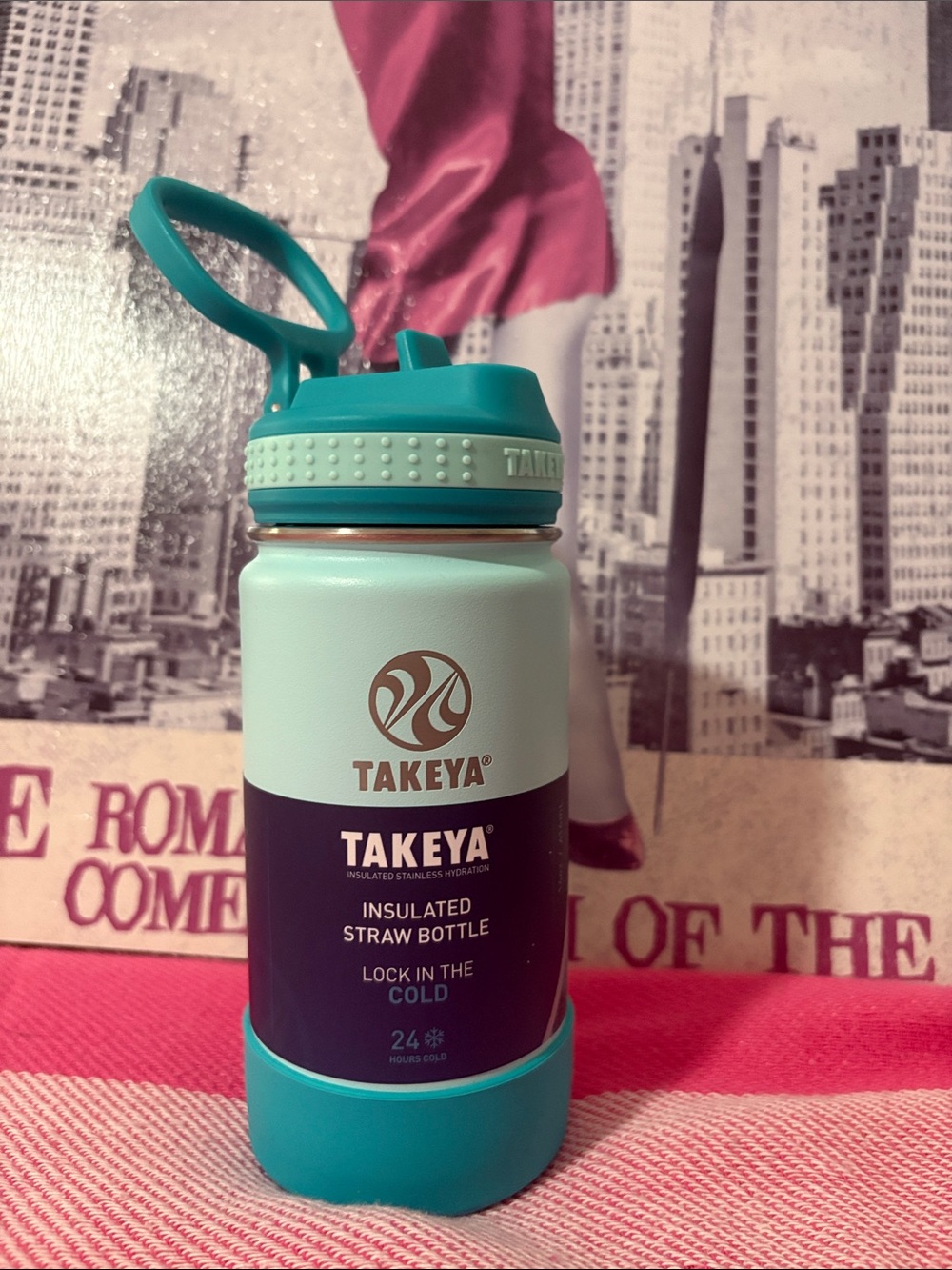 Takeya Mint Green Insulated Straw Bottle - 24 oz